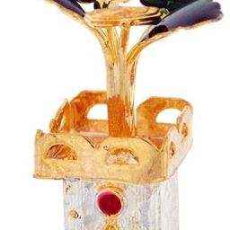 sri jagdamba pearls Golden Silver Tulsi Plant Silver-picture-5