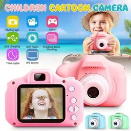 Bzrqx Gift Toy Baby Camera 1280x720 Colorfull Camera Photos Video Recording HD Kids Camera Rechargeable Sports and Action Camera image 1
