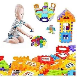 vworld Multi Colored 150 Pcs Happy Home House Building Blocks Attractive Windows toys image 5