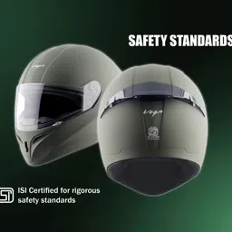 vega Voyager Solid Motorbike Helmet image 5
