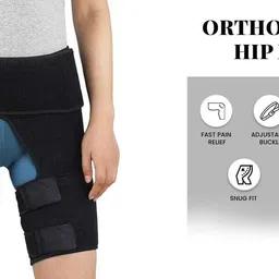 Ortho Wrap Hip Brace Adjustable Support for Hip and Thigh Pain Relief Supporter-image-23