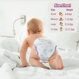 champs High Absorbent Baby Diaper Pants|Pack of 2 - L image 5