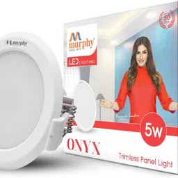 murphy 5-Watt Trimless Round LED Panel Ceiling Light (Natural White, Pack of 1) Ceiling Light Ceiling Lamp-picture-15