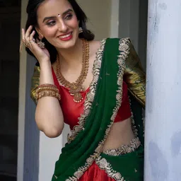 kedar fab Self Design Semi Stitched Lehenga Choli image 4