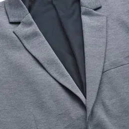 invictus Men Self Design Single Breasted Casual Blazer image 3