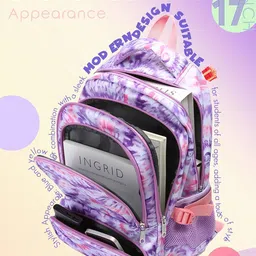 cluci Medium 30 L Laptop Backpack New Stylish Trendy School BagTution Bag College Waterproof Backpack Girls&Women image 3