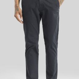 snitch Men Slim Fit Blue Cotton Blend Trousers-picture-40