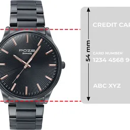Sonata Poze Noir Storm Quartz Black Round Dial Men's Watch Analog Watch - For Men SP70053KM01|SP70053KM01|SP70053KM01 image 4