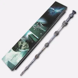 rvm toys Harry Potter 34 CM Dumbledore Magic Wand With Box Collectible Cosplay Accessory image 2