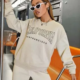 hell bound Women Full Sleeve Printed Sweatshirt image 4