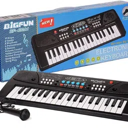 eminence enterprises 37 keys Electronic Piano Keyboard with LED Display & Microphone, KV-430 37 keys Electronic Piano Music/Big Fun Keyboard with LED Display & Microphone Analog Portable Keyboard image 4