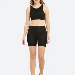 xingr Solid Women Black Tights image 5