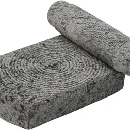 Sil Batta,Hand Grinder, Ammikkalu, Mortar and Pastle, Shil Nora, 10 inch Masher Stoneware Masher-image-0