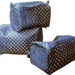 kritenya Women Gold Cosmetic Bag-picture-26