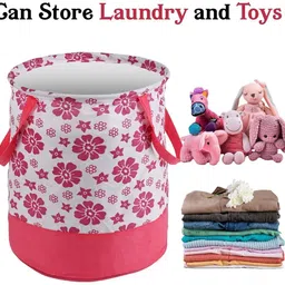 thetrendytailor 45 L Pink Laundry Bag image 4