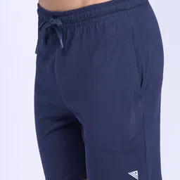 ramraj cotton Solid Men Dark Blue Regular Shorts image 3