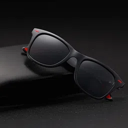 dcmr Polarized, UV Protection, Toughened Glass Lens, Gradient, Others Wayfarer Sunglasses (52) image 3