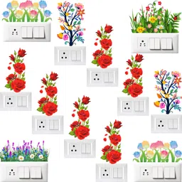 46 cm Switch Board Sticker & Wall Sticker size 32 cm x 46 cm Self Adhesive Sticker-image-9