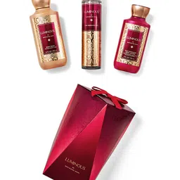 Bath & Body Works Luminious Gift Box Set - Body Wash + Body Mist + Body Lotion-picture-39