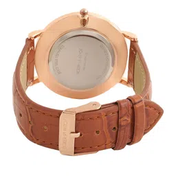 JOKER & WITCH Men Dial & Analogue Stainless Steel Watches Paul Tan Croc Strap Watch image 3