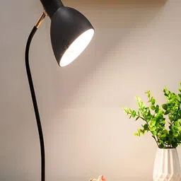Mufasa Black Brown Desk Lamp With Bulb image 1
