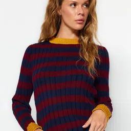Trendyol Striped Long Sleeves Pullover-picture-40