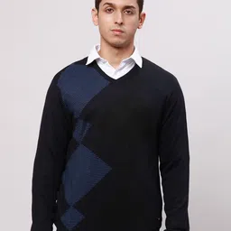 Park Avenue Men Striped Pullover-picture-25