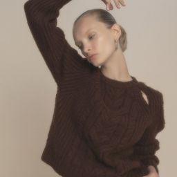 DeFacto Cable Knit Self Design Pullover Sweater-picture-4