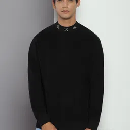 Calvin Klein Jeans Ribbed Organic Cotton Pullover-image-72