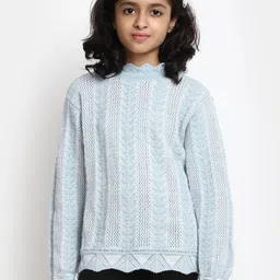 V-Mart Girls Cable Knit Acrylic Pullover-picture-22
