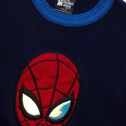 The Souled Store Boys Superhero Printed Pullover Sweaters image 2