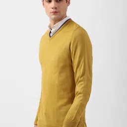 PETER ENGLAND UNIVERSITY V-Neck Acrylic Pullover image 3