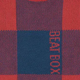 Ed-a-Mamma Boys Red & Blue Colourblocked Pullover image 2