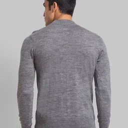 Parx Men Ribbed Solid Pullover image 2