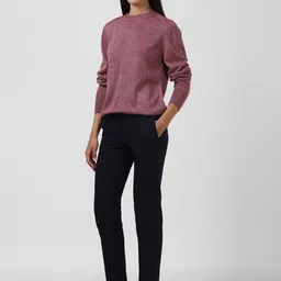 Van Heusen Woman Textured Round Neck Sweater image 5