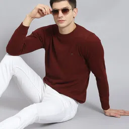 Monte Carlo Round Neck Woollen Pullover image 4