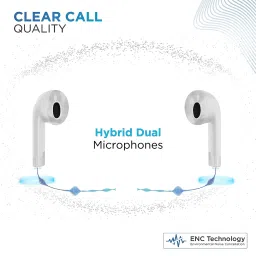 urbn Beat 800 TWS Earbuds with Environmental Noise Cancellation (IPX5 Water Resistant, Fast Charging, White) image 4