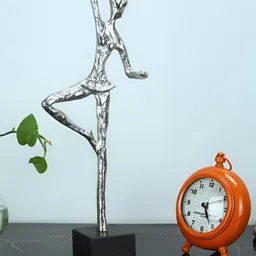 Maison Modern Silver-Toned Lady Sculpture Figurine Showpiece-image-21