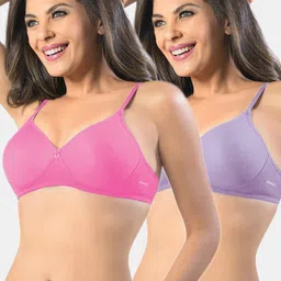 Sonari Pack Of 2 Lavender & Pink Bra-picture-39