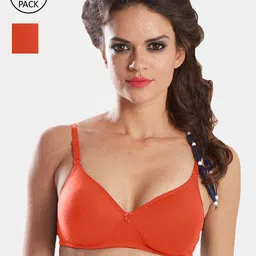 Sonari Orange Lightly Padded Super Support Bra-picture-26