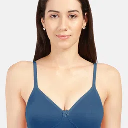 Sonari Blue Pack Of 2 Solid Non-Padded Tip-Shaper Bra summerrbluerblue34B image 5
