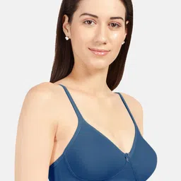 Sonari Blue Pack Of 2 Solid Non-Padded Tip-Shaper Bra summerrbluerblue34B image 2