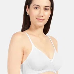 Sonari Pack of 2 Nude-Coloured & White Non Padded Non-Wired Bras image 2