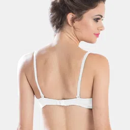 Sonari Pack Of 2 Women White & Magenta Bra Lightly Padded T shirt Bra image 4