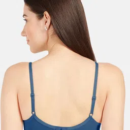 Sonari Pack of 2 Blue & Maroon Bra Non-Padded image 3