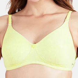 Sonari Yellow Set of 2 Non-Padded Cotton Blend T-Shirt Bra image 5