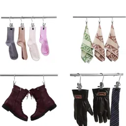 wens Portable Metal Drying Clothespins for Closet Organization (Pack Of 4)-picture-31