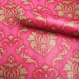 Vinyl Decorative Pink Wallpaper-image-3