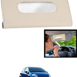 Universal Leatherite Rectangle Beige Tissue Box For Car/office/Home-125 Vehicle Tissue Dispenser-image-77