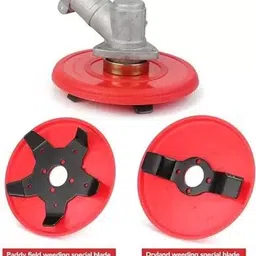 gt shakti Brush Cutter Blade - Durable Metal Head for Lawn Mowing and Weed Removal Cordless Grass Trimmer image 3